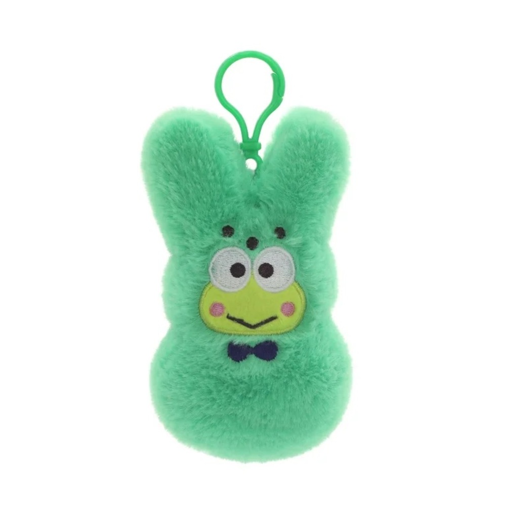 Hello Kitty Keroppi x Peeps Easter Bunny Plush Clip on New Release 2026 NWT